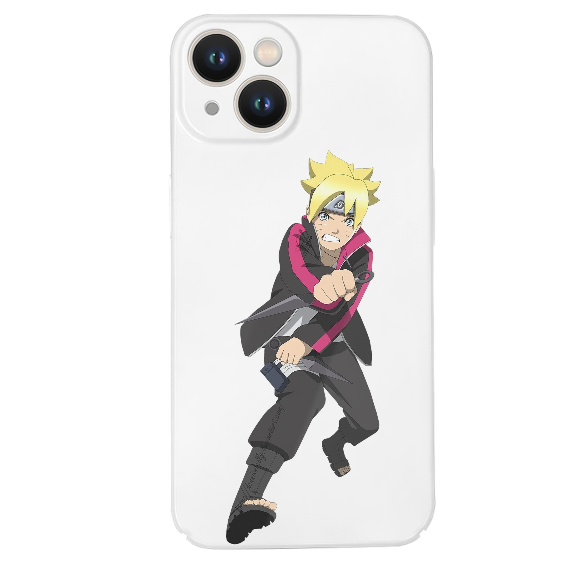 （画像用） NARUTO -ナルト- うずまき ボルト Uzumaki Boruto 【iPhone 14シリーズ対応】ハードケース